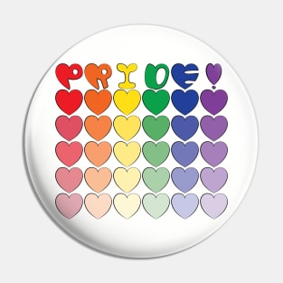 Pride Hearts Pin