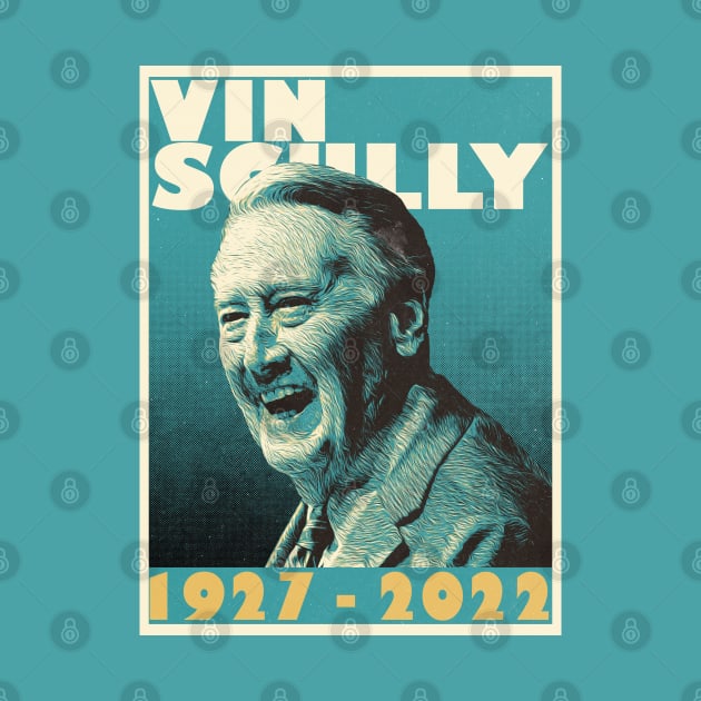 Retro Vin Scully by mia_me