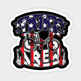 Trike Crew - USA Magnet