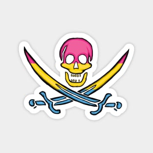 Pansexual Pirate Pride Magnet