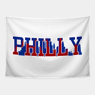 Philly Skyline Tapestry