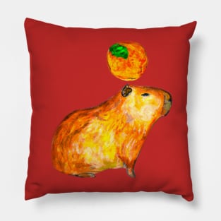 Calm Capybara Pillow