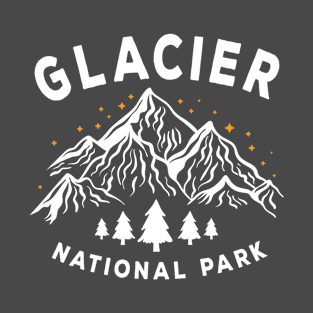 glacier national park mountains T-Shirt