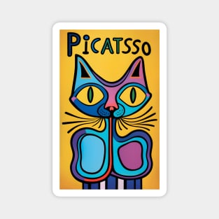 Picatsso Cat T-Shirt Magnet