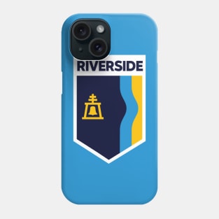 Riverside, California City Flag Emblem Phone Case