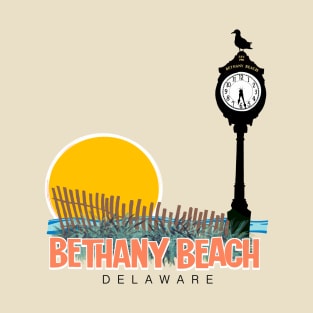 Bethany Beach Clock T-Shirt