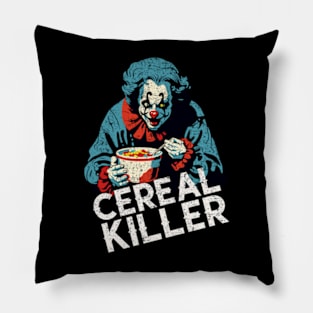 Killer Clown Cereal Killer Pillow