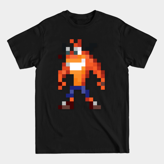 Discover Crash low-res pixelart - Pixelart - T-Shirt