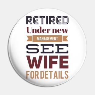 Retired Under new management See wife for details Pin