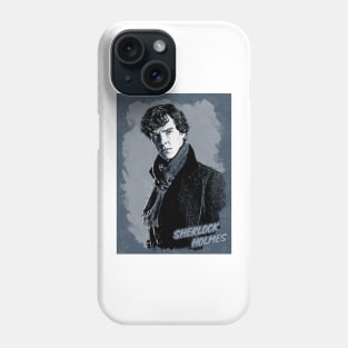 Sherlock Holmes Poster Art Phone Case