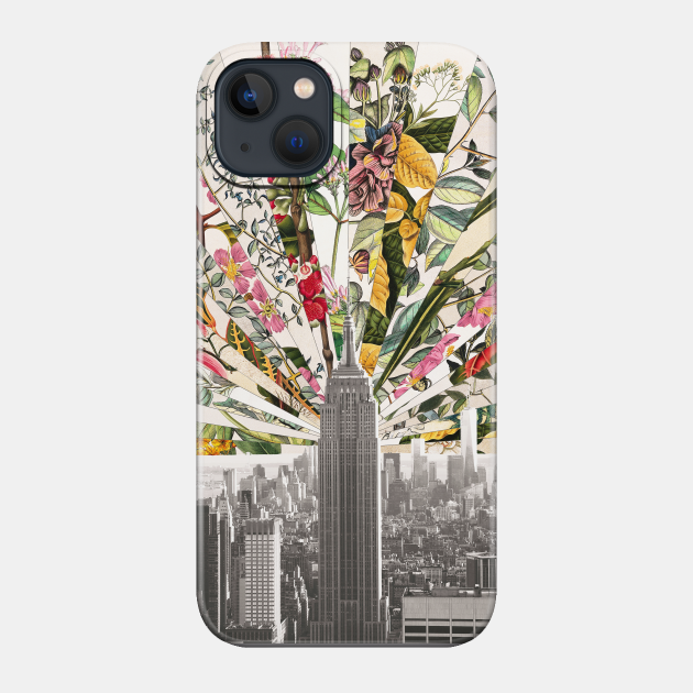 Vintage Blooming New York - New York - Phone Case