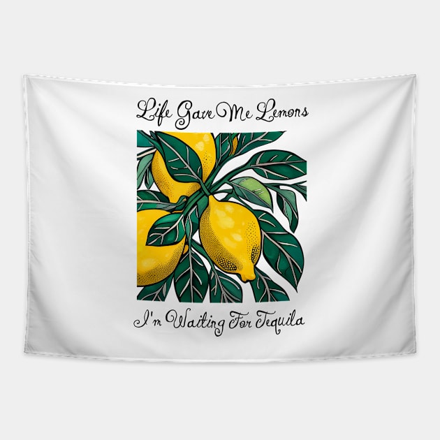 When Life Gives You Lemons Tapestry by ArtShare