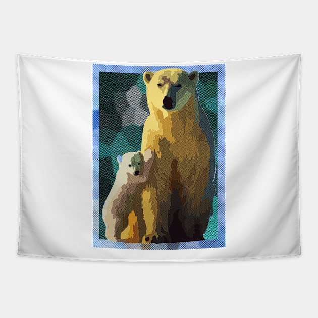The Bear Tapestry by pilipsjanuariusDesign