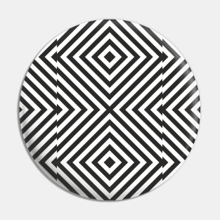 Black and white geometric pattern Pin