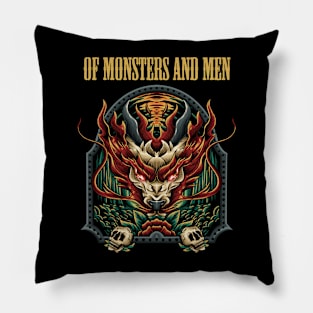 OF MONSTERS AND MEN BAND Pillow