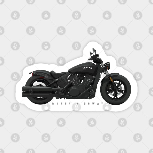 Indian Scout Bobber Sixty 20 black, sn