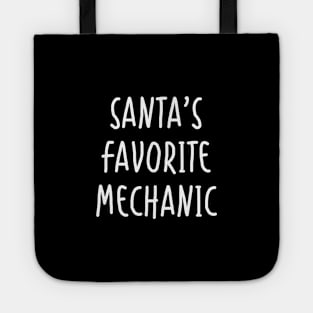 Santa's Favourite Mechanic Tote