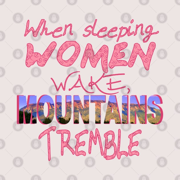 Sleeping Women Wake by Jan4insight TeeStore