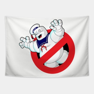 Stay Puft Ghostbusters Logo Tapestry