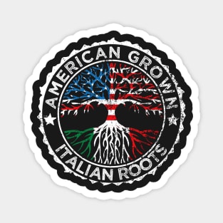 American grown italian roots Magnet