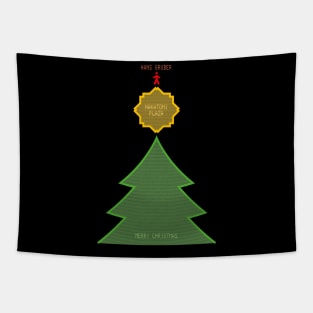 Die Hard – Hans Gruber Festive Cheer Tapestry