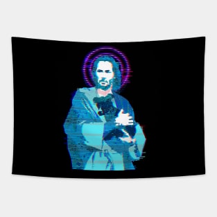 Keanu Reeves (Glitch) Tapestry