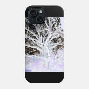 Negative Tree Phone Case