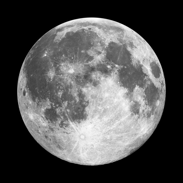 Full Moon - Moon - Phone Case