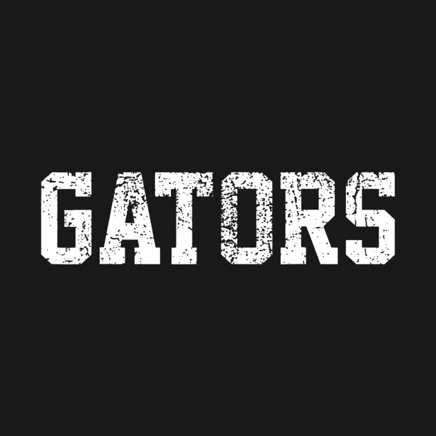 Gators School Sports Fan Team Spirit Mascot Heart by Saboia Alves