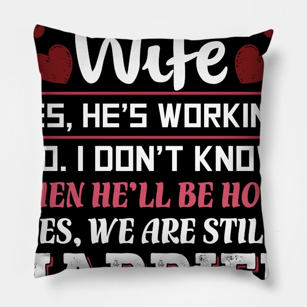 Drillers Wife Pillow by CarleyMichaels
