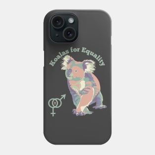 Koalas for Equality Phone Case