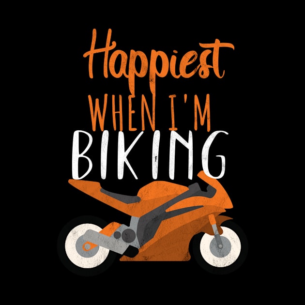 Motorcycle happyest biker by maxcode