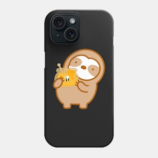 Cute Honey Sloth Phone Case