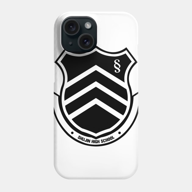 [PERSONA 5] SHUJIN HIGH EMBLEM 003 Phone Case by PRWear