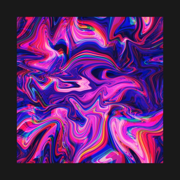 Trippy RGB Marble by Melisaura