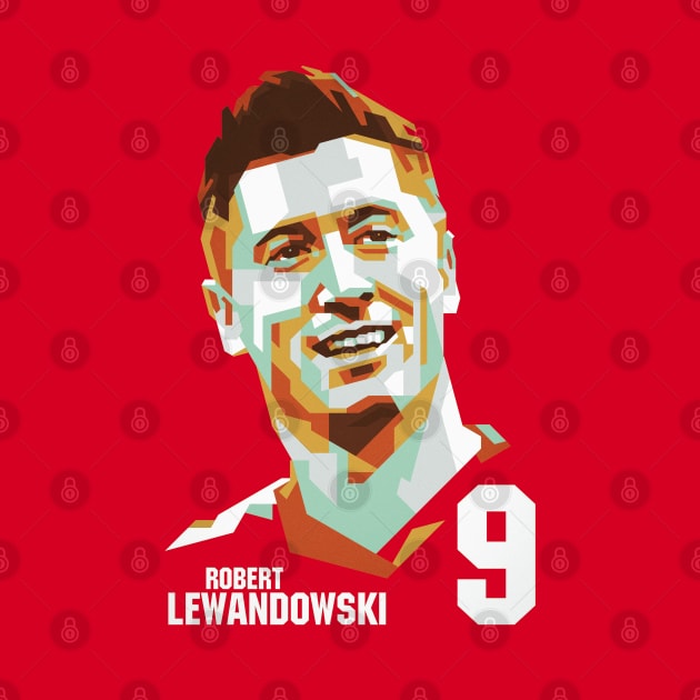 robert lewandowski by BAJAJU