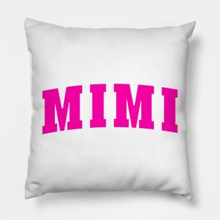 Mimi - Pink White Pillow