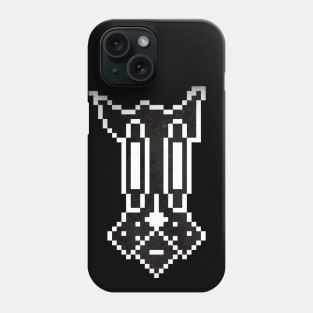 Pixel Ghost Dog Phone Case