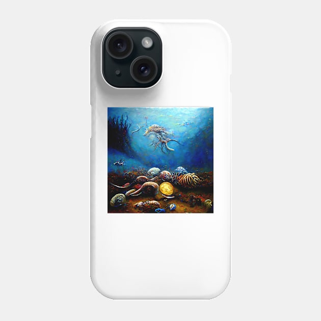 Sea creatures #3 Phone Case by endage