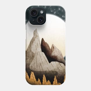 The Mountainous Outcrop Phone Case