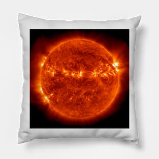 Active Sun, SDO ultraviolet image (C029/4996) Pillow