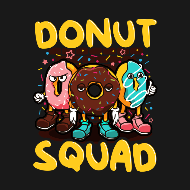 Cute & Funny Donut Squad Donut Lover by theperfectpresents