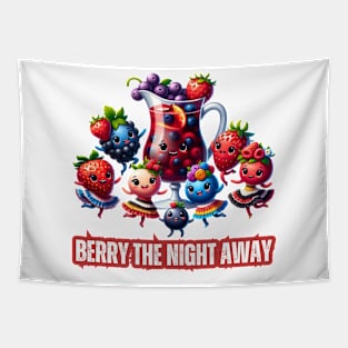 Berry Dance Party - Berry the Night Away Festive Shirt Tapestry