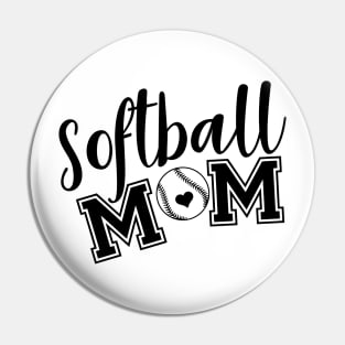 Softball mom Pin