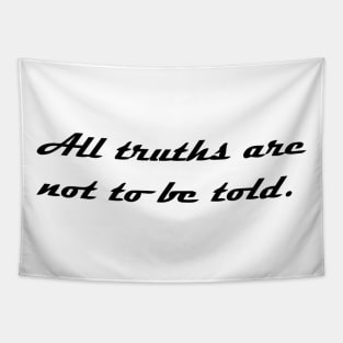 ALL TRUTH Tapestry