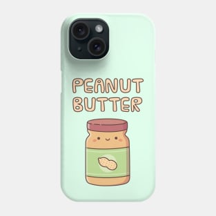 Cute Peanut Butter Jar Doodle Phone Case