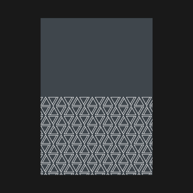 Geo Lines (Grey & White) by Blue-Banana