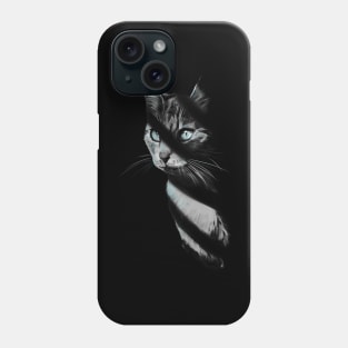 Cat in the Shadow Phone Case