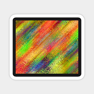 Colored Wax Pattern Magnet