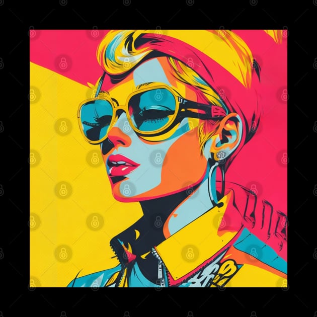 Iconic Vibes - Capturing the Energy of Pop Art by Moulezitouna